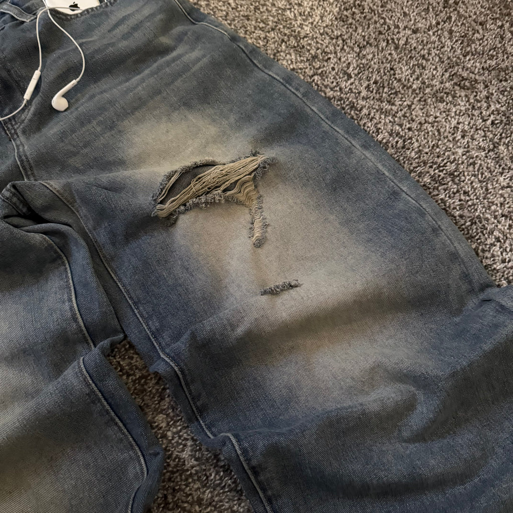 “Torn” jeans