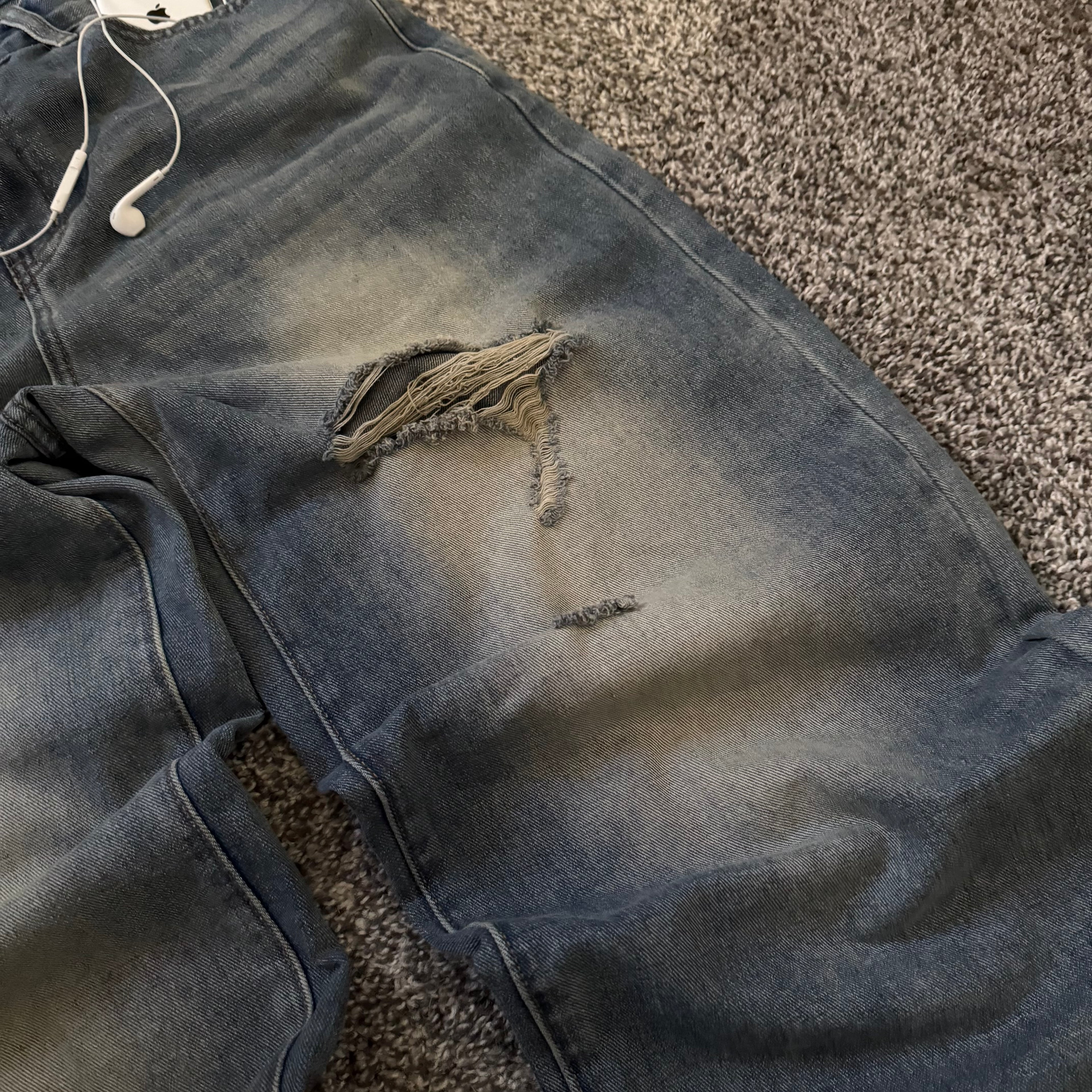“Torn” jeans