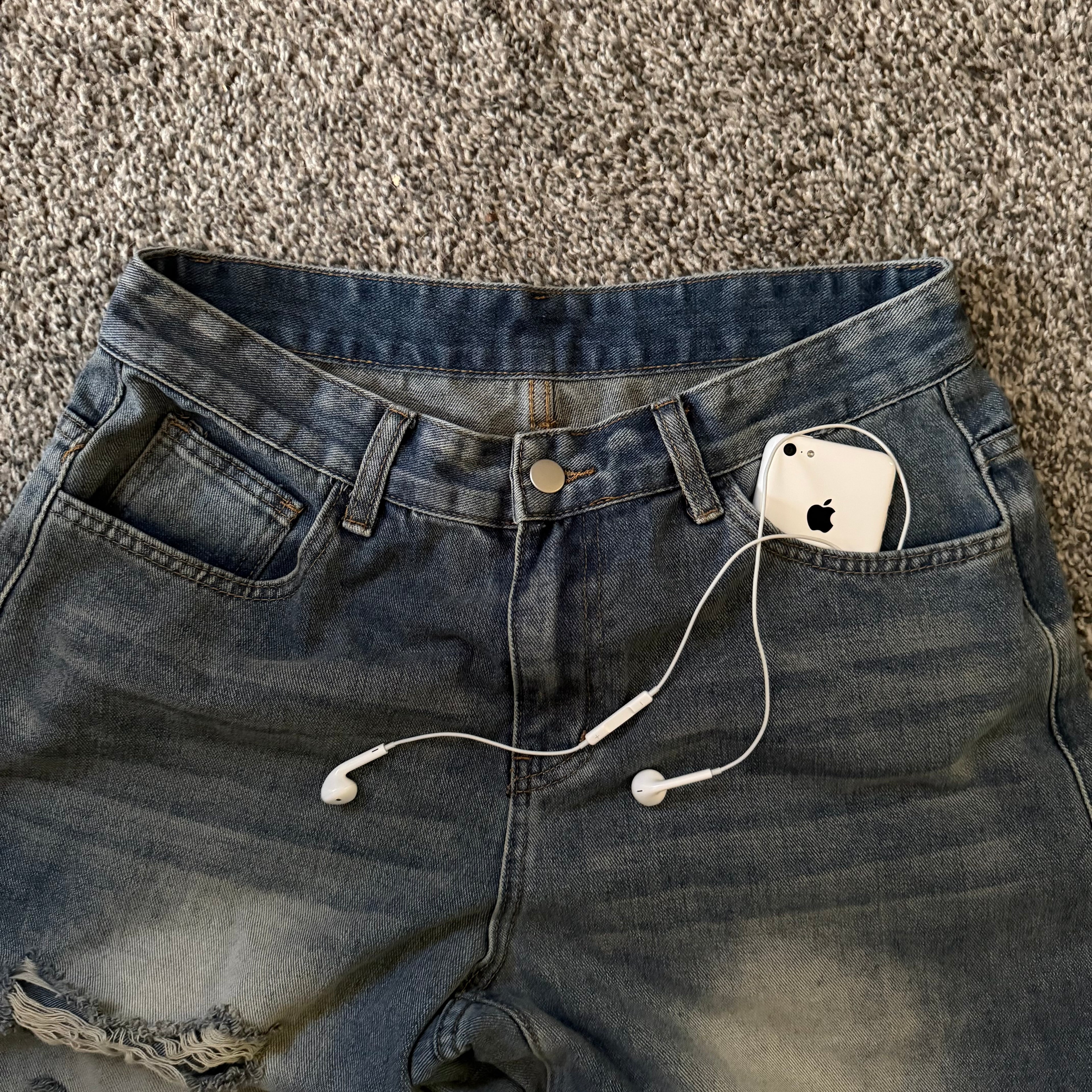 “Torn” jeans