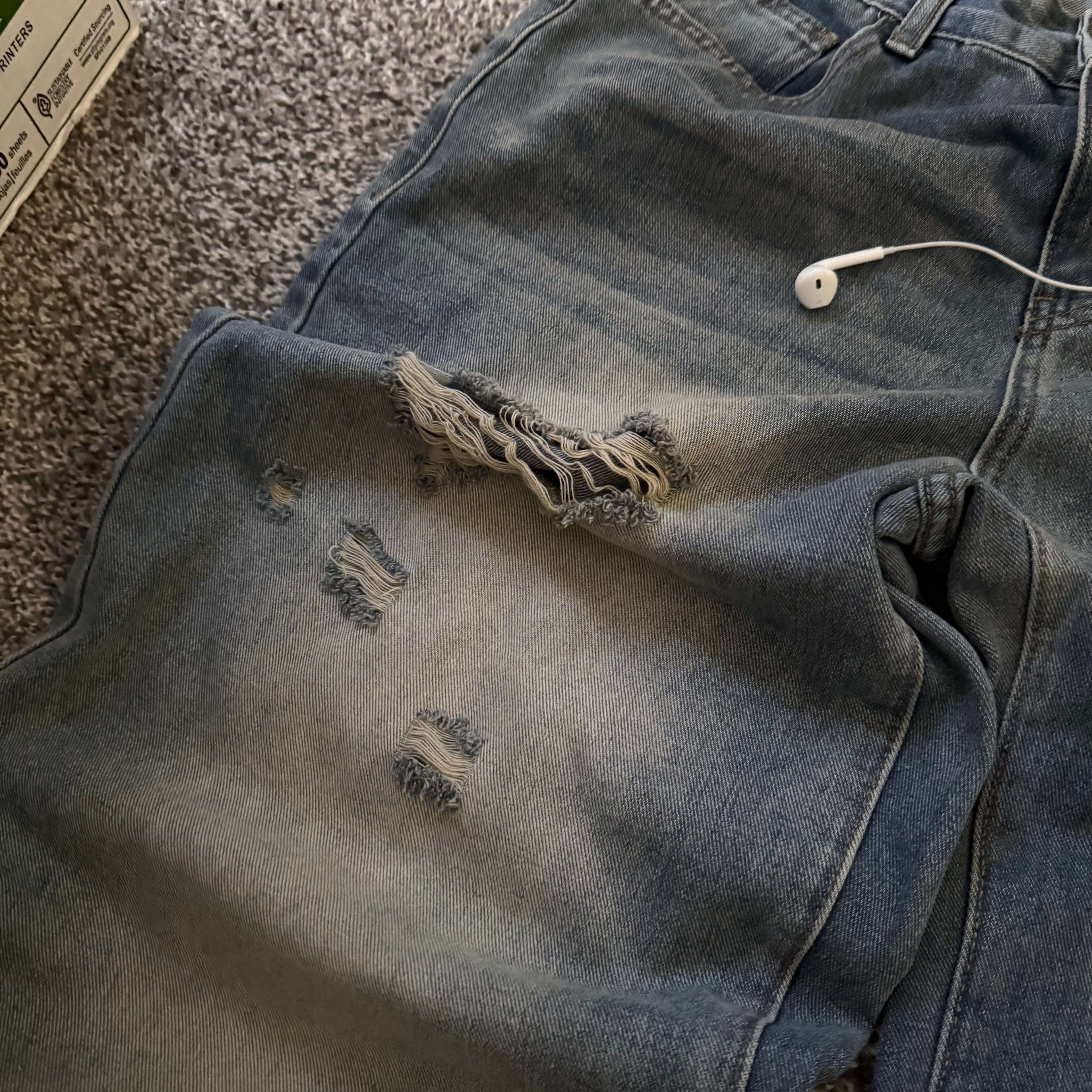 “Torn” jeans